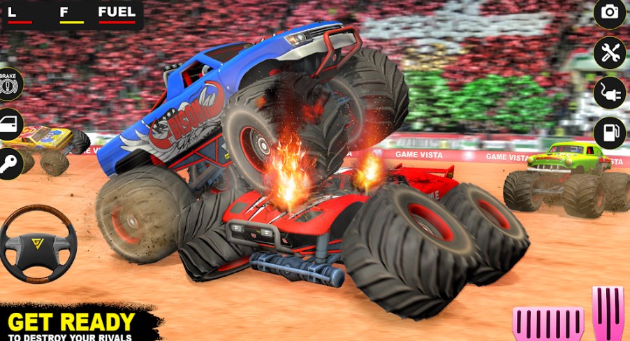 Monster Derby Truck Fighting中文手机版图2