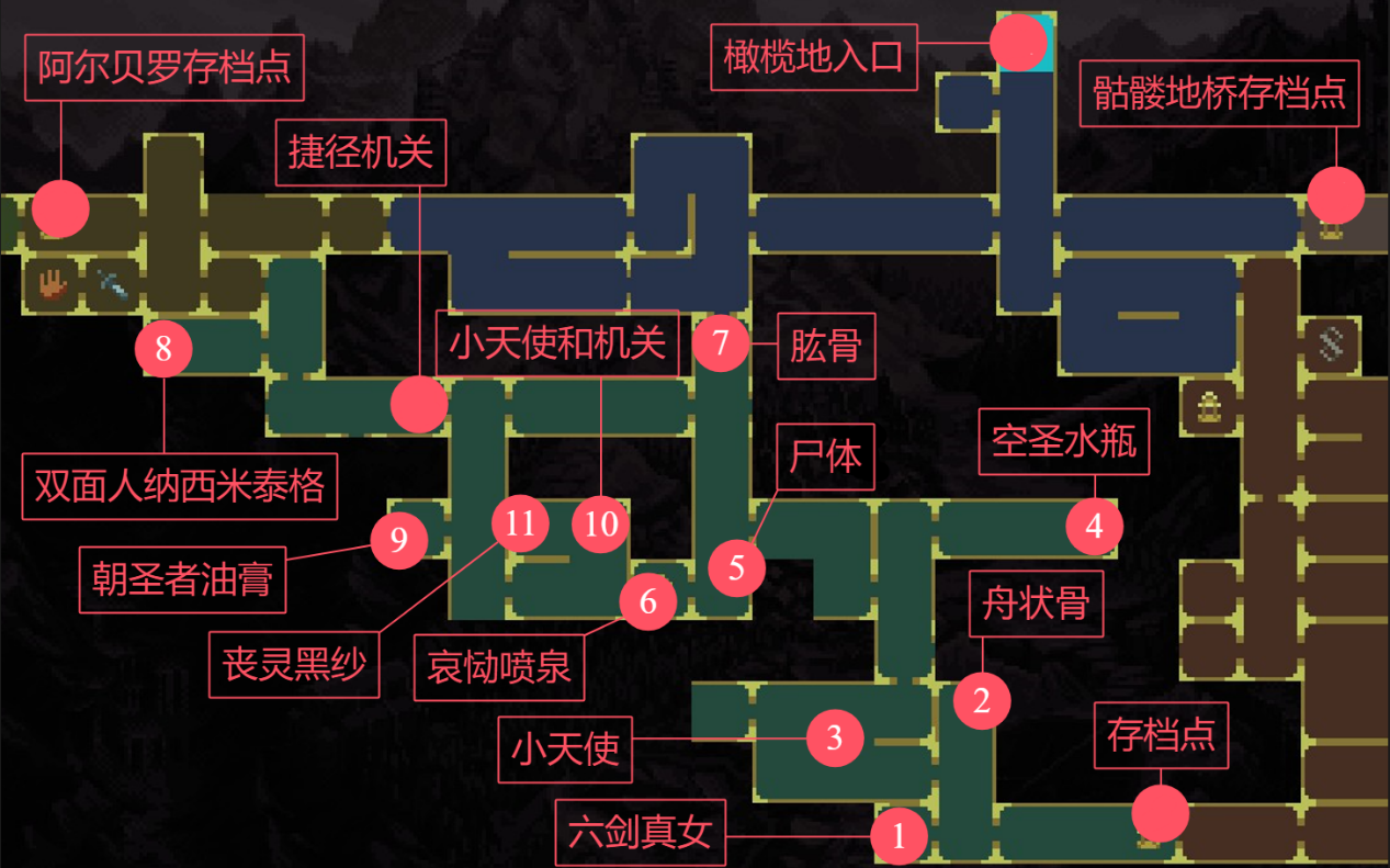 神之亵渎圣途到亵渎之池物品怎么收集 圣途到亵渎之池物品收集攻略大全图59