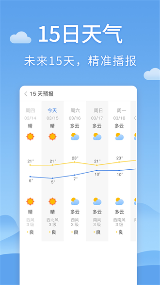 清新天气预报安卓版