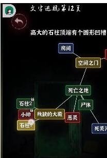 文字逃脱第十二关攻略 第十二关亡灵之地怎么过图3