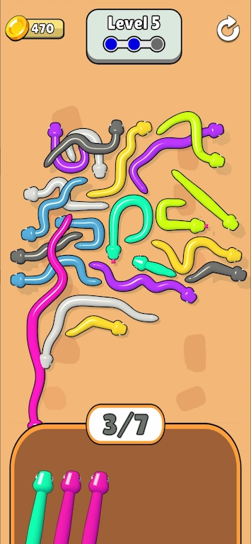蛇形匹配3最新版游戏截图