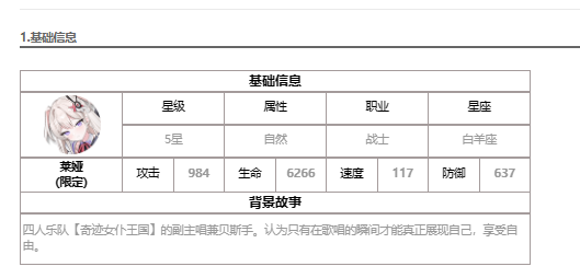 第七史诗莱娅怎么样 第七史诗莱娅角色介绍图1