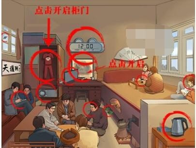 无敌脑洞王者合家欢怎么过 找出13处不合理通关攻略图1